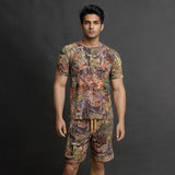 Autumn Blend Camo Evening Set